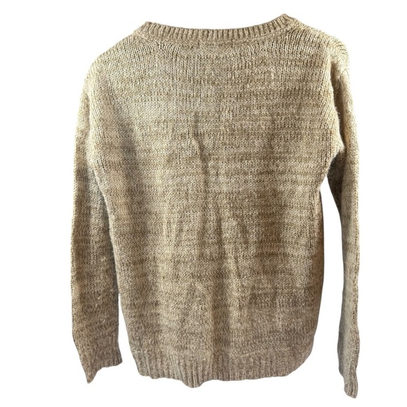 Rewind Beige Sweater with Dog Motif - Picture 2 of 14